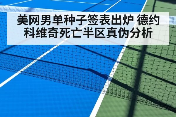 美网男单种子签表出炉 德约科维奇死亡半区真伪分析